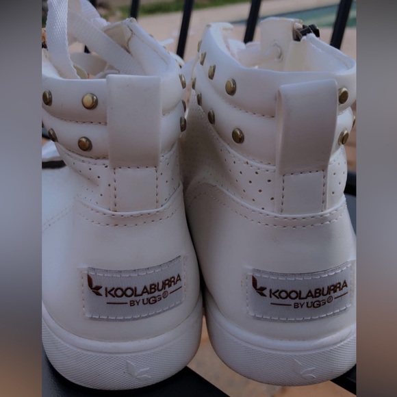Koolaburra by UGG High Top White Sneakers - Picture 4 of 5